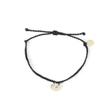 PURA VIDA - CHARITY BRACELET | SLOTH GOLD & BLACK