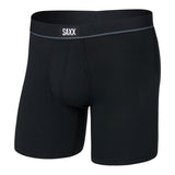 SAXX - ESSENTIAL COTTON BOXER BRIEF FLY | Black