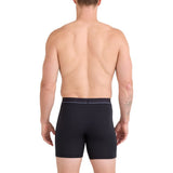 SAXX - ESSENTIAL COTTON BOXER BRIEF FLY | Black