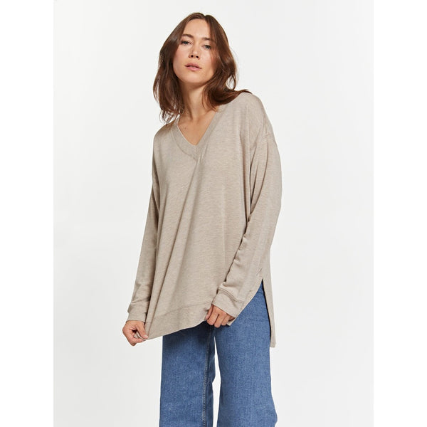 THREAD & SUPPLY - SCARLETT TOP | DUSTY TAN - The Cabana.ca