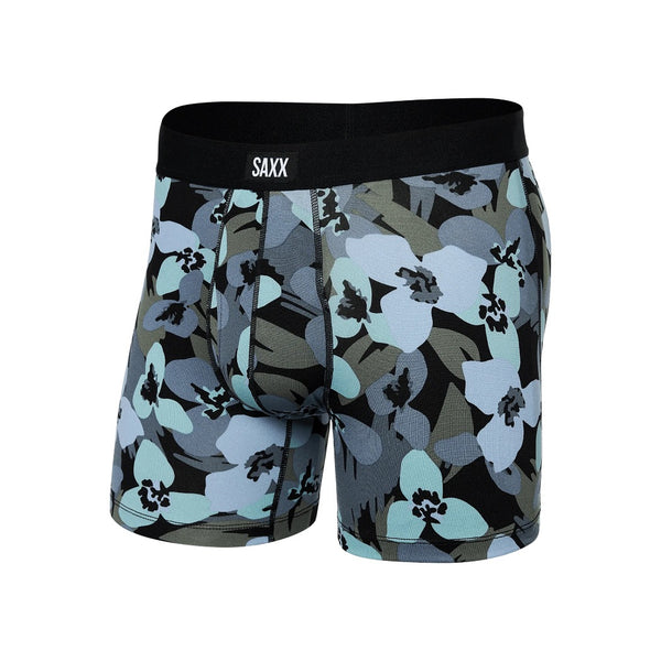 SAXX - DAYTRIPPER BOXER BRIEF FLY | CAMO FLOWER BLUE FOG