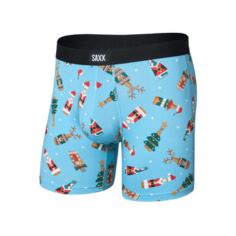 SAXX - DAYTRIPPER COMFORT STRETCH BOXER BRIEF | Cheers to Beers Tide Blue