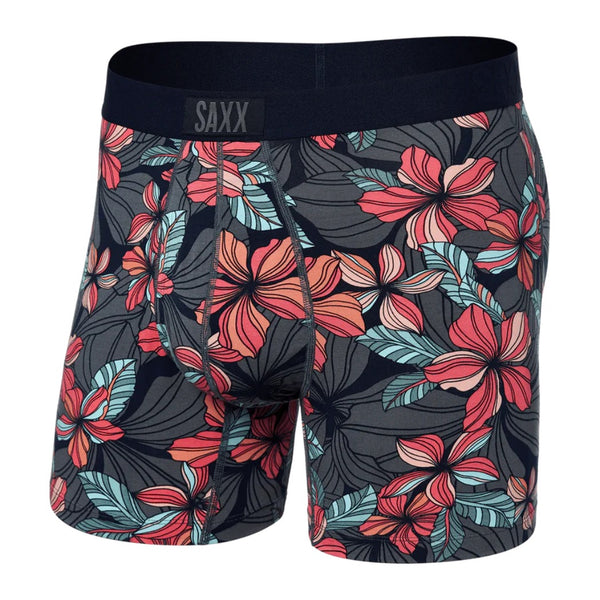 SAXX - ULTRA SUPER SOFT BOXER BRIEF | DEEP JUNGLE MARITIME