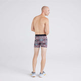 SAXX - QUEST QUICK-DRY MESH BOXER BRIEF | IKAT STRIPE MULTI