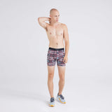 SAXX - QUEST QUICK-DRY MESH BOXER BRIEF | IKAT STRIPE MULTI