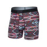 SAXX - QUEST QUICK-DRY MESH BOXER BRIEF | IKAT STRIPE MULTI