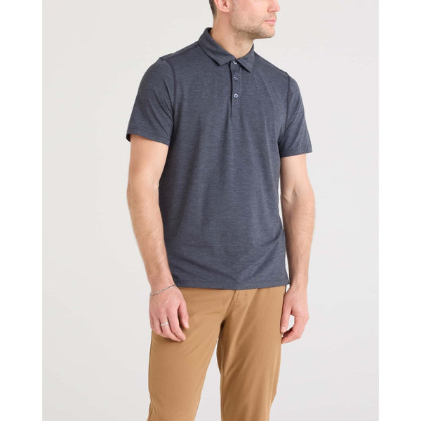 SAXX - ALL DAY COOLING POLO | Turbulence Heather