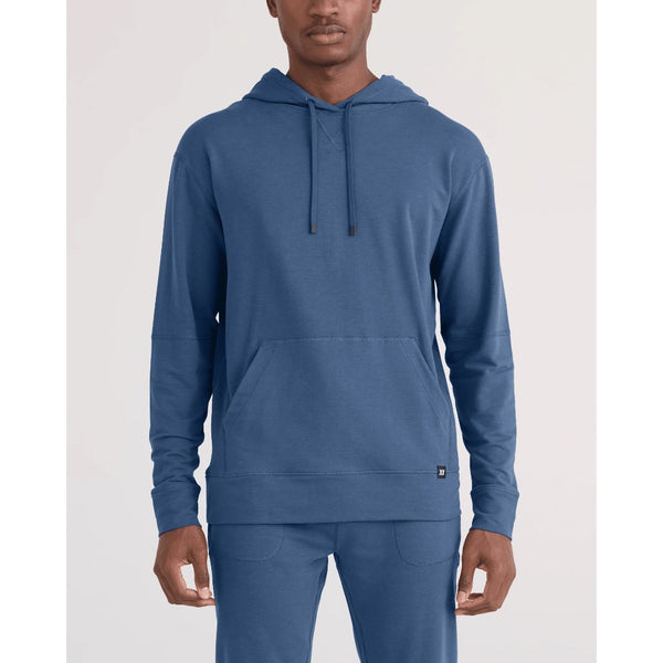 SAXX - 3SIX FIVE HOODIE | Washed Indigo - The Cabana.ca