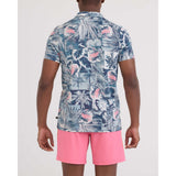 SAXX - DROPTEMP DRY UPF RESORT POLO | Botanique Washed Indigo