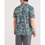 SAXX - DROPTEMP DRY RESORT POLO | GOLF TOILE-SILVER PINE