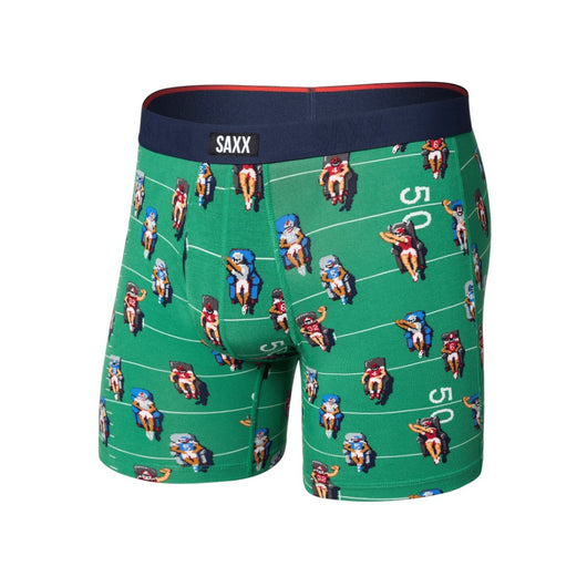 SAXX - VIBE XTRA SUPER SOFT BOXER BRIEF |  Armchair QB Lawn Green