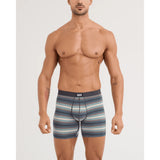 SAXX - VIBE XTRA SUPER SOFT BOXER BRIEF | Baja Stripe Dark Sage