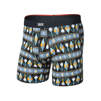 SAXX - VIBE XTRA SUPER SOFT BOXER BRIEF | Golf Sweater Black