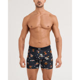 SAXX - VIBE XTRA SUPER SOFT BOXER BRIEF | Holiday Flash Ebony
