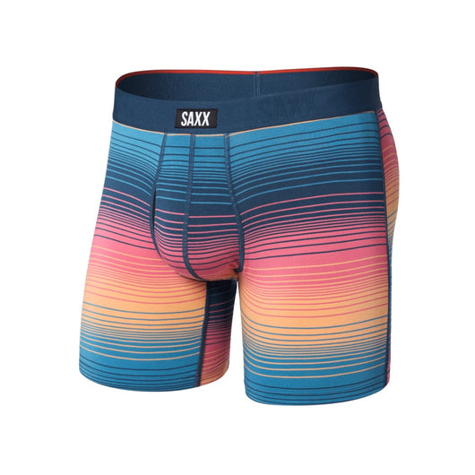 SAXX - VIBE XTRA SUPER SOFT BOXER BRIEF | Hazy Stripe Sunset