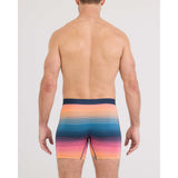 SAXX - VIBE XTRA SUPER SOFT BOXER BRIEF | Hazy Stripe Sunset