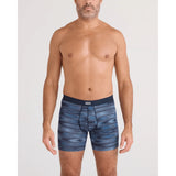 SAXX - VIBE XTRA SUPER SOFT BOXER BRIEF | Ikat Stripe Dark Denim
