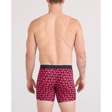 SAXX - VIBE XTRA SUPER SOFT BOXER BRIEF | Love Check Baby Black - The Cabana.ca