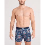 SAXX - VIBE XTRA SUPER SOFT BOXER BRIEF | PINEAPPLE TROPIC-INDIGO