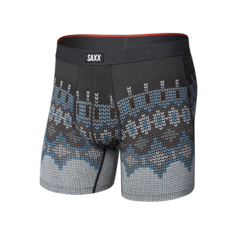 SAXX - VIBE XTRA SUPER SOFT BOXER BRIEF | Shetland Stripe Dark Grey