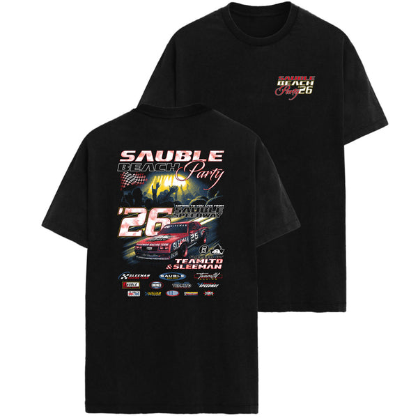 TEAMLTD - SAUBLE BEACH PARTY TEE | BLACK