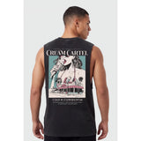 TEAMLTD - CREAM CARTEL AUSSIE TANK | Washed Black