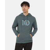 TENTREE - WOODGRAIN TEN HOODIE | Light Urban Green Heather/Eucalyptus