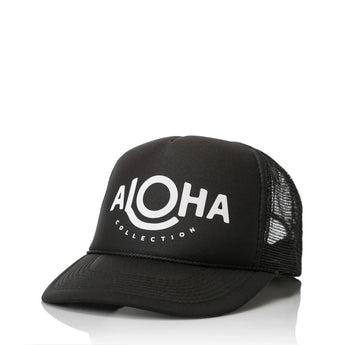 ALOHA COLLECTION - Aloha Trucker | White/Black