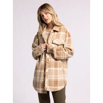 THREAD & SUPPLY - TULLIS JACKET | BEIGE MULTI PLAID