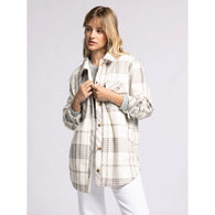 THREAD & SUPPLY - TULLIS JACKET | COCONUT ASH PLAID