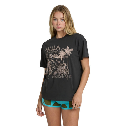 BILLABONG - VACAY WONDER TEE | Off Black