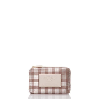 ALOHA COLLECTION - Palaka Mini Pouch | Affogato