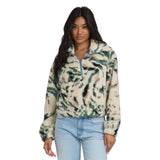 BILLABONG - BARRA HALF ZIP FLEECE | WHITE CAP