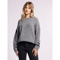 THREAD & SUPPLY - VANCE SWEATER | HEATHER GREY