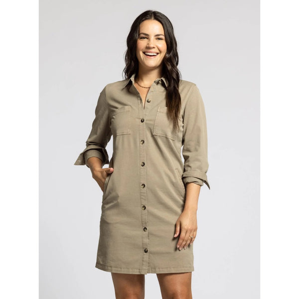 THREAD & SUPPLY - ZULA DRESS | FUNGI - The Cabana.ca