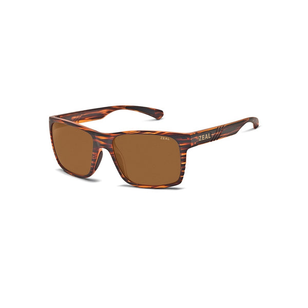 ZEAL OPTICS - BREWER | Matte Woodgrain w/ Copper - The Cabana.ca