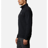 COLUMBIA - HART MOUNTAIN II HALF ZIP SWEATER | BLACK - The Cabana.ca