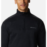 COLUMBIA - HART MOUNTAIN II HALF ZIP SWEATER | BLACK - The Cabana.ca