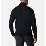 COLUMBIA - HART MOUNTAIN II HALF ZIP SWEATER | BLACK - The Cabana.ca