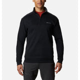 COLUMBIA - HART MOUNTAIN II HALF ZIP SWEATER | BLACK - The Cabana.ca