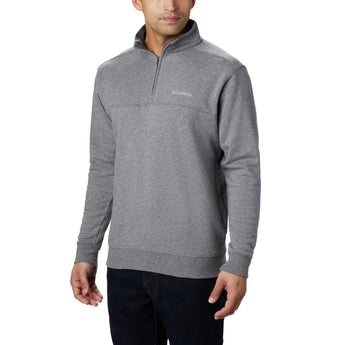 COLUMBIA - HART MOUNTAIN II HALF ZIP | Charcoal Heather - The Cabana.ca