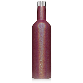 BRUMATE - Winesulator 25oz Wine Canteen | Glitter Merlot