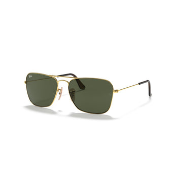 RAYBAN - CARAVAN | Arista Gold w/ Green