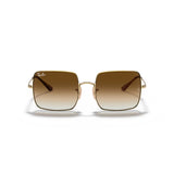 RAYBAN - SQUARE | Gold w/ Light Brown Gradient