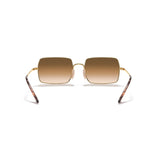 RAYBAN - RECTANGLE | Gold w/ Light Brown Gradient