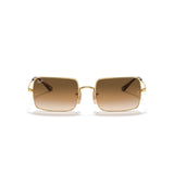 RAYBAN - RECTANGLE | Gold w/ Light Brown Gradient