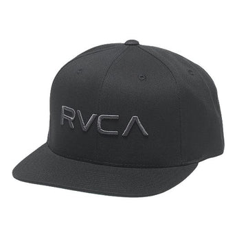 RVCA - TWILL SNAPBACK | BLACK/CHARCOAL