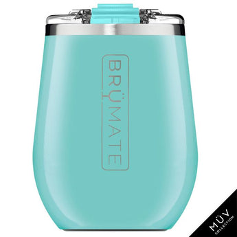 BRUMATE - Uncork'd Wine Tumbler 14oz | Aqua (M.U.V.)