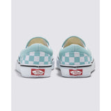 VANS - CLASSIC SLIP-ON CHECKERBOARD | CANAL BLUE
