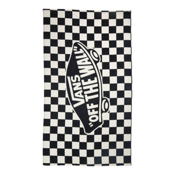 VANS - CHECK TOWEL| BLACK WHITE